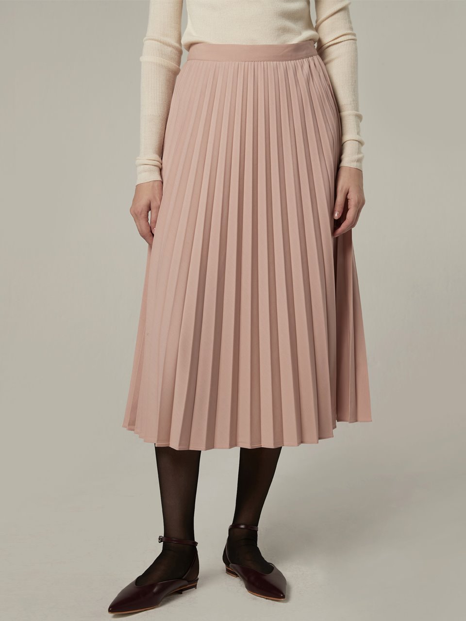 Bemuse pleats skirt - Indi pink