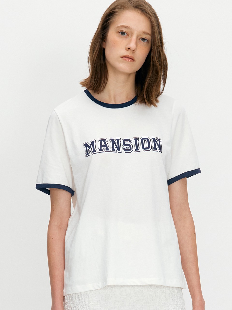 Mansion binding tee - Off white