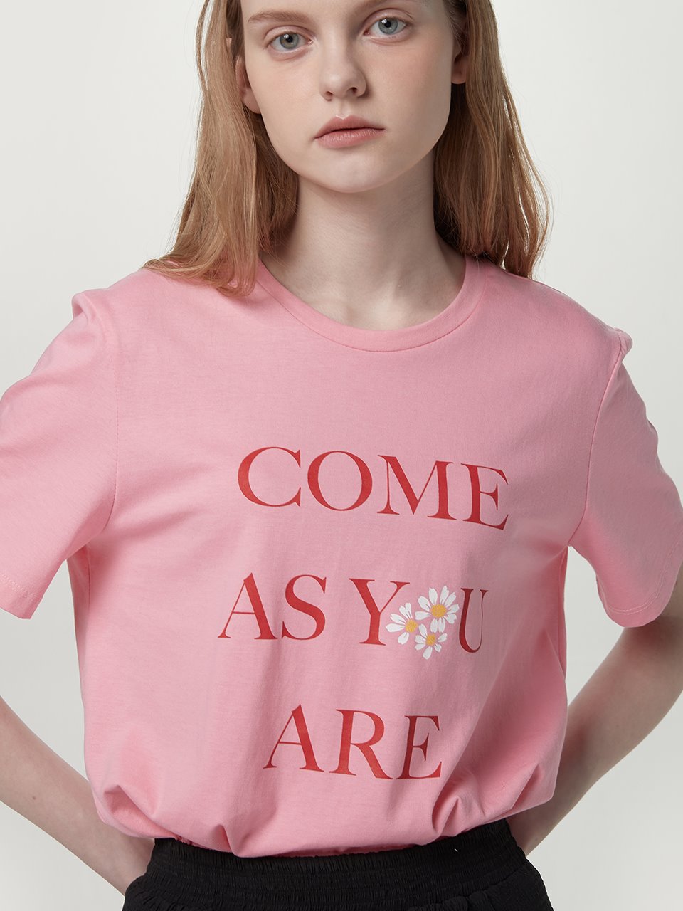Come as tee - pink